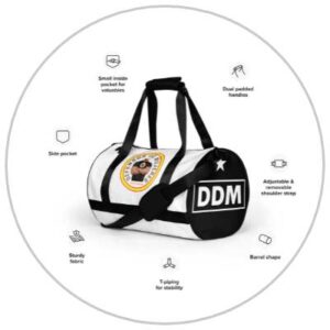Bolsa de deportes o viajes. Múltiples impresiones. (Precio final: 69,99€. Envío incluido).