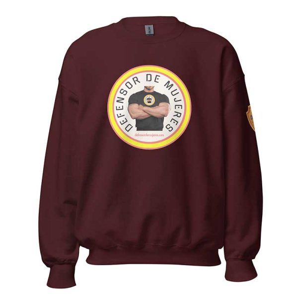 Sudadera marrón. Escudo DDM en la manga izquierda - Imagen 2
