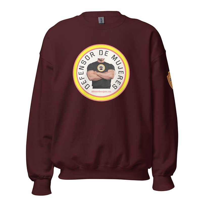 unisex-crew-neck-sweatshirt-maroon-front-64d1d4e129b71