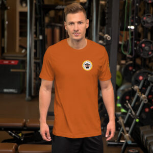 Camiseta color autumn, de manga corta. Escudo DDM en la manga izquierda - Luxe